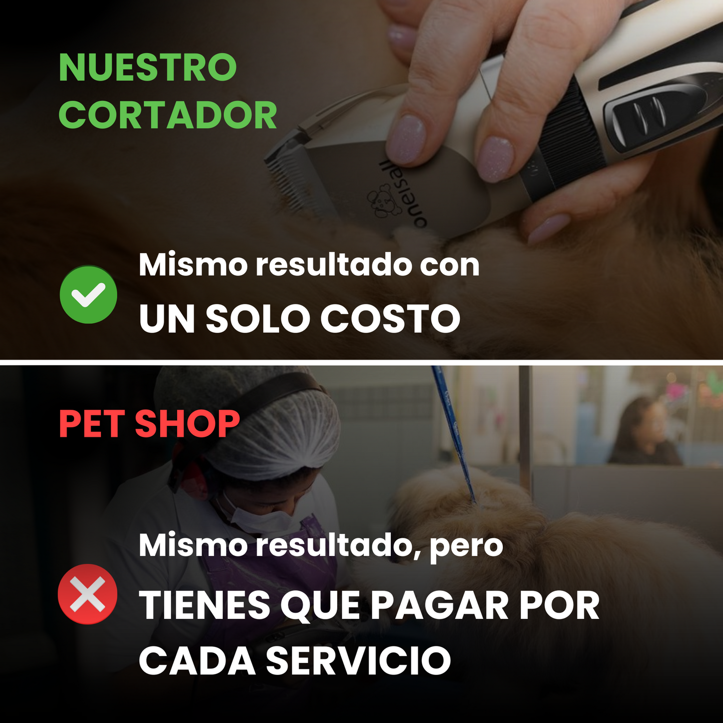 Cortador de Pelo + Accesorios de Regalo - Cuppingo™
