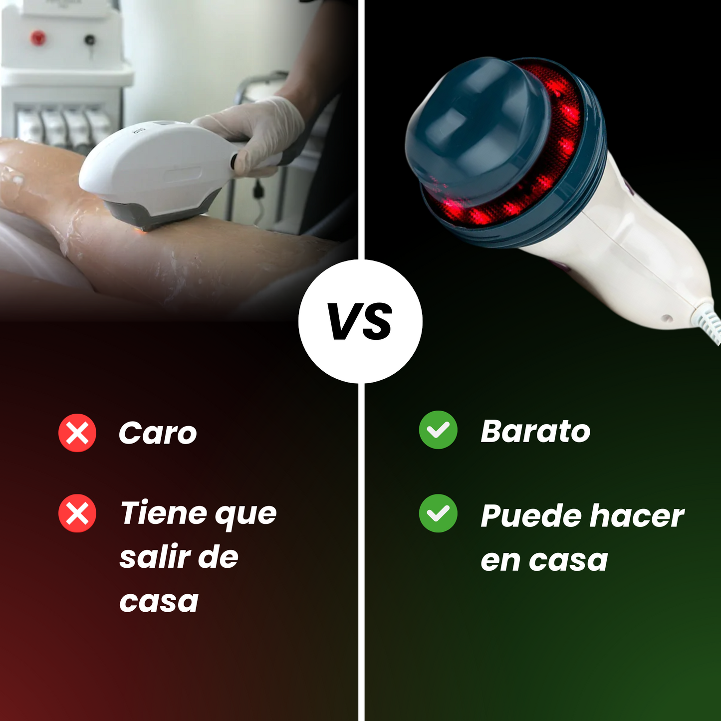 Masajeador Anticelulitis + 4 Cabezales