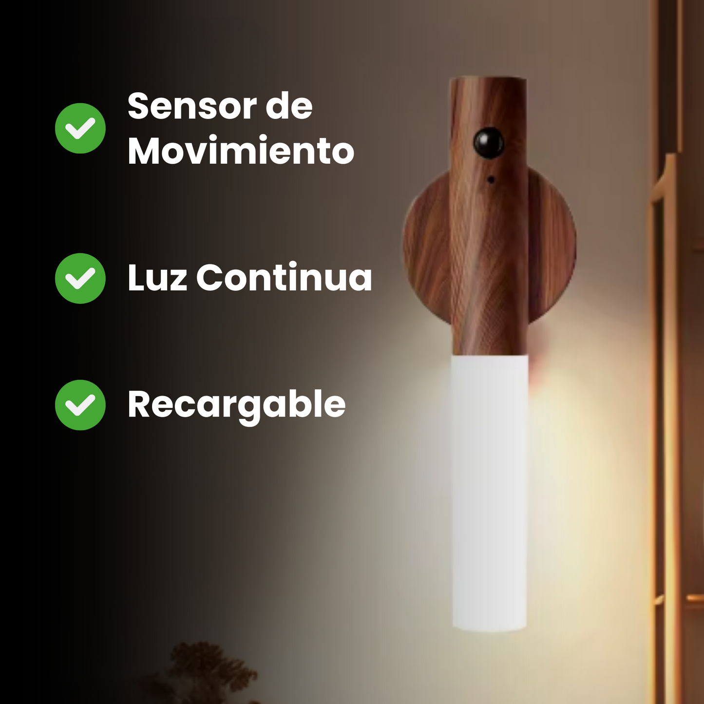 Lámpara Magnética con Sensor - Cuppingo™