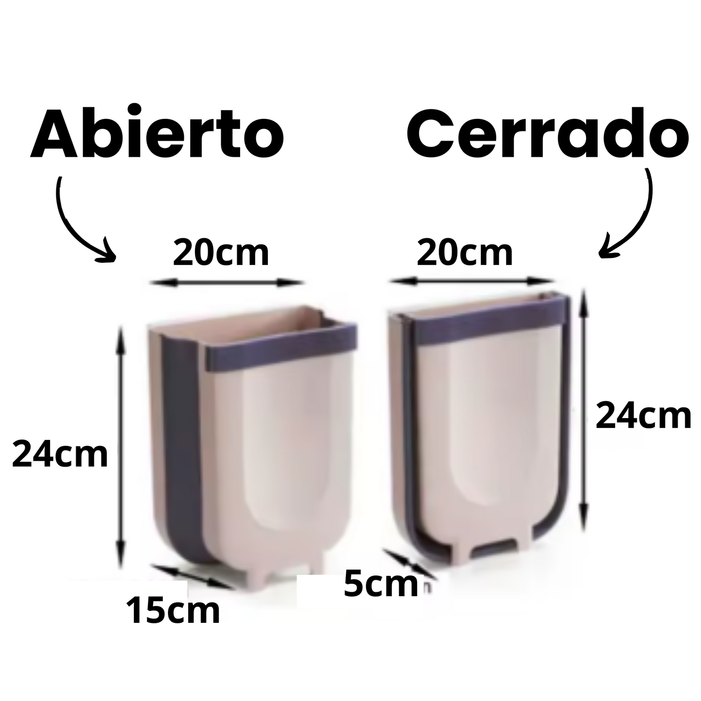 Caneca de Basura Plegable - Cuppingo™