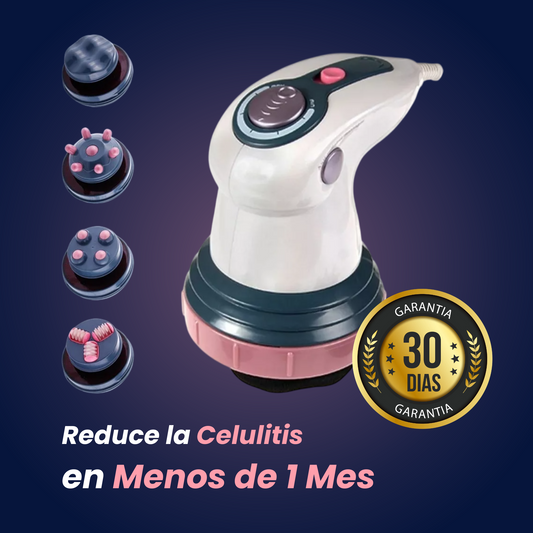 Masajeador Anticelulitis + 4 Cabezales