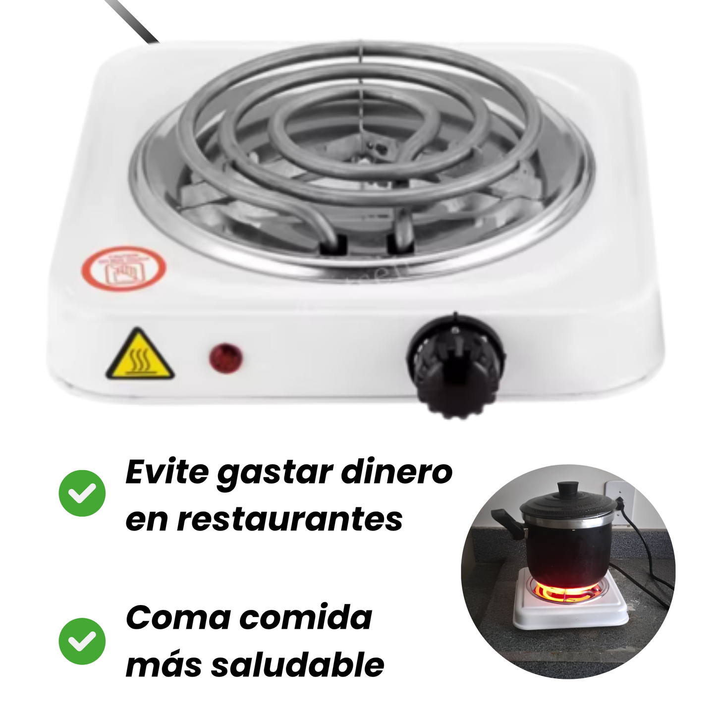 Estufa Portátil Eléctrica - Cuppingo™